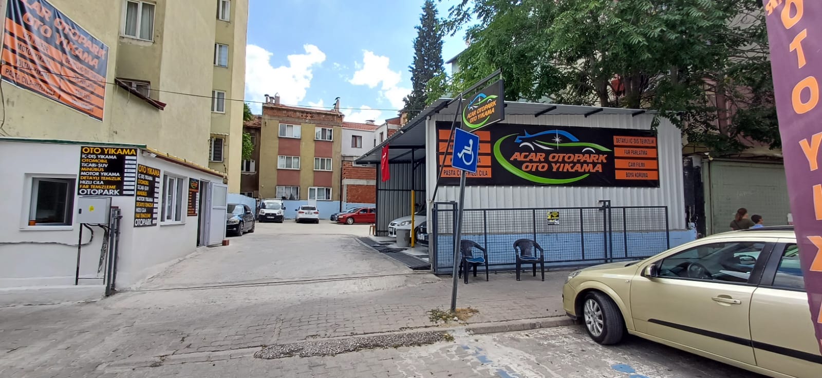 Usak acar oto park ve oto yıkama